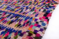 Marokkaanse Berber tapijt Boucherouite 265 x 145 cm
