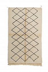 Kelim Marokkaanse Berber tapijt Beni Ouarain 215 x 130 cm
