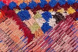 Marokkaanse Berber tapijt Boucherouite 180 x 110 cm