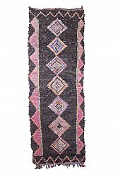 Marokkaanse Berber tapijt Boucherouite 355 x 125 cm