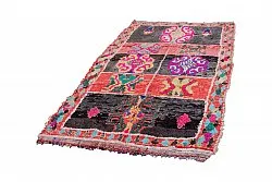 Marokkaanse Berber tapijt Boucherouite 245 x 120 cm
