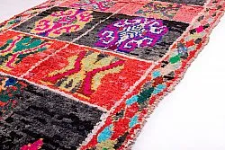 Marokkaanse Berber tapijt Boucherouite 245 x 120 cm