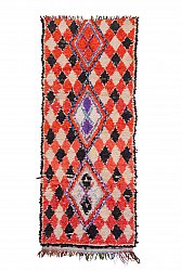 Marokkaanse Berber tapijt Boucherouite 255 x 105 cm