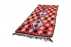Marokkaanse Berber tapijt Boucherouite 255 x 105 cm
