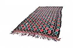 Marokkaanse Berber tapijt Boucherouite 395 x 180 cm