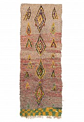 Marokkaanse Berber tapijt Boucherouite 230 x 80 cm
