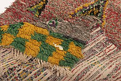 Marokkaanse Berber tapijt Boucherouite 230 x 80 cm