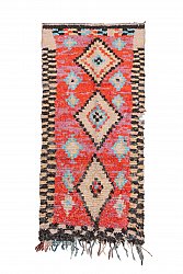Marokkaanse Berber tapijt Boucherouite 235 x 105 cm