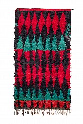 Marokkaanse Berber tapijt Boucherouite 285 x 160 cm