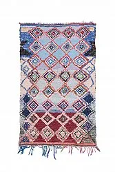 Marokkaanse Berber tapijt Boucherouite 210 x 125 cm