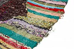 Marokkaanse Berber tapijt Boucherouite 140 x 230 cm