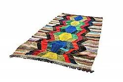 Marokkaanse Berber tapijt Boucherouite 150 x 275 cm