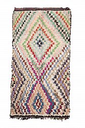 Marokkaanse Berber tapijt Boucherouite 285 x 150 cm