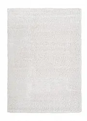 Safir hoogpolig vloerkleed tapijt wit rond 60x120 cm 80x 150 cm 140x200 cm 160x230 cm 200x300 cm