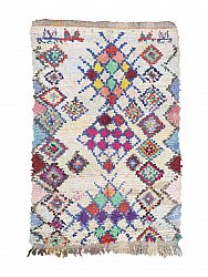 Marokkaanse Berber tapijt Boucherouite 240 x 150 cm