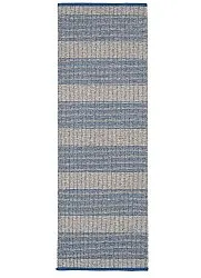 Tapijten van kunststof en garen - Horredsmattan Penny mix (blauw)