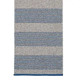 Tapijten van kunststof en garen - Horredsmattan Penny mix (blauw)