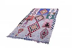Marokkaanse Berber tapijt Boucherouite 250 x 125 cm