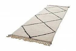 Kelim Marokkaanse Berber tapijt Beni Ouarain 285 x 95 cm