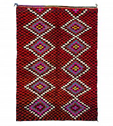 Marokkaanse Berber tapijt Boucherouite 245 x 175 cm