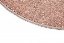 Rond vloerkleed - Aura (roze)