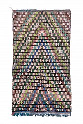 Marokkaanse Berber tapijt Boucherouite 245 x 130 cm