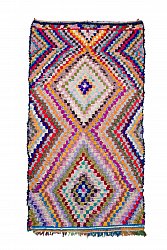 Marokkaanse Berber tapijt Boucherouite 285 x 155 cm