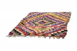 Marokkaanse Berber tapijt Boucherouite 215 x 170 cm
