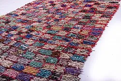 Marokkaanse Berber tapijt Boucherouite 255 x 125 cm