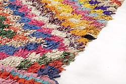 Marokkaanse Berber tapijt Boucherouite 215 x 170 cm