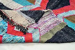 Marokkaanse Berber tapijt Boucherouite 115 x 220 cm