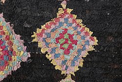 Marokkaanse Berber tapijt Boucherouite 220 x 130 cm