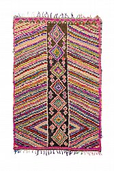Marokkaanse Berber tapijt Boucherouite 225 x 155 cm