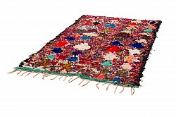 Marokkaanse Berber tapijt Boucherouite 125 x 215 cm