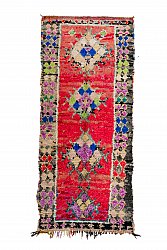 Marokkaanse Berber tapijt Boucherouite 305 x 130 cm