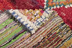 Marokkaanse Berber tapijt Boucherouite 210 x 140 cm