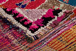 Marokkaanse Berber tapijt Boucherouite 360 x 130 cm