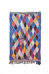 Marokkaanse Berber tapijt Boucherouite 165 x 105 cm