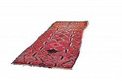 Marokkaanse Berber tapijt Boucherouite 300 x 130 cm