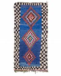 Marokkaanse Berber tapijt Boucherouite 285 x 90 cm