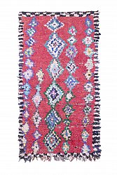 Marokkaanse Berber tapijt Boucherouite 250 x 135 cm