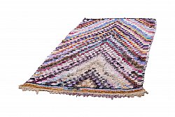 Marokkaanse Berber tapijt Boucherouite 220 x 125 cm