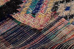 Marokkaanse Berber tapijt Boucherouite 290 x 135 cm