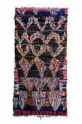 Marokkaanse Berber tapijt Boucherouite 280 x 145 cm