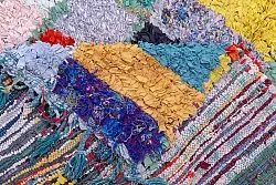 Marokkaanse Berber tapijt Boucherouite 250 x 120 cm