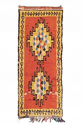 Marokkaanse Berber tapijt Boucherouite 235 x 95 cm