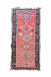 Marokkaanse Berber tapijt Boucherouite 205 x 95 cm