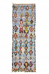 Marokkaanse Berber tapijt Boucherouite 290 x 95 cm