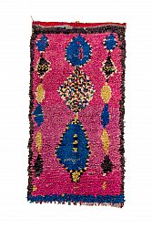 Marokkaanse Berber tapijt Boucherouite 220 x 115 cm