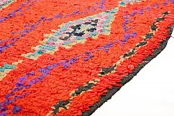 Marokkaanse Berber tapijt Boucherouite 440 x 135 cm